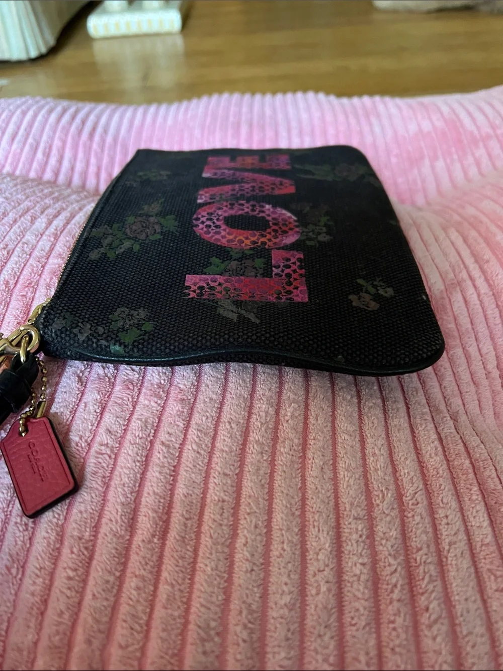 Coach & Jason Naylor Collab LOVE Wristlet